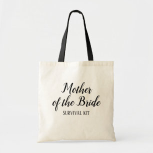 Bolsa Tote Mãe do Kit de Sobrevivência da Noiva Tote Bag