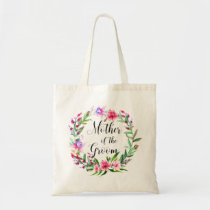 Bolsa Tote Mãe do noivo. Casamento tropical floral rosa