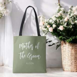 Bolsa Tote Mãe do Sábio Verde Salgado