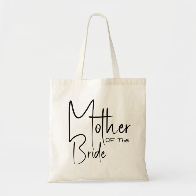 Bolsa Tote Mãe do saco do noivo (Frente)