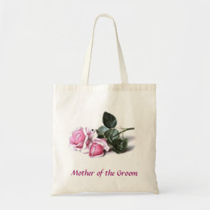 Bolsa Tote Mãe do saco dos rosas do rosa do noivo
