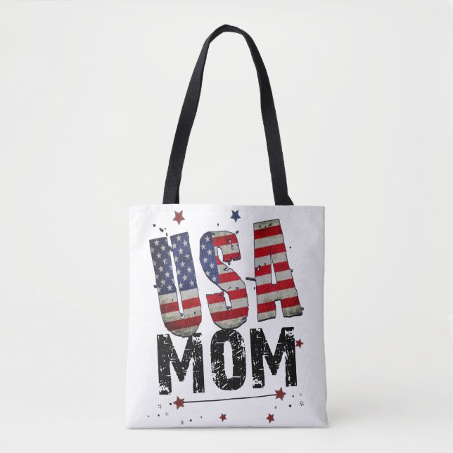 Bolsa Tote Mãe dos EUA (Frente)