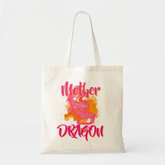 Bolsa tote Mãe Dragão (Frente)
