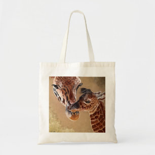Bolsa Tote Mãe e Bebê Girafa