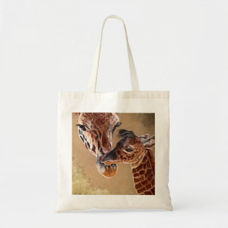 Bolsa Tote Mãe e Bebê Girafa