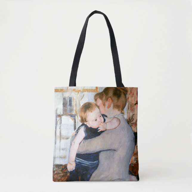 Bolsa Tote Mãe e Criança, Mary Cassatt (Frente)