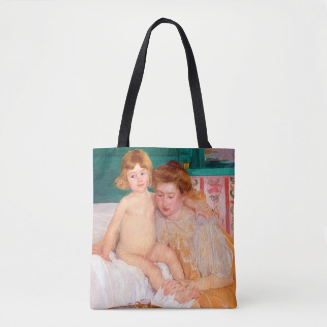 Bolsa Tote Mãe e Criança, Mary Cassatt (Frente)