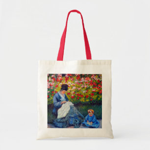 Bolsa Tote Mãe e Criança Monet no Jardim