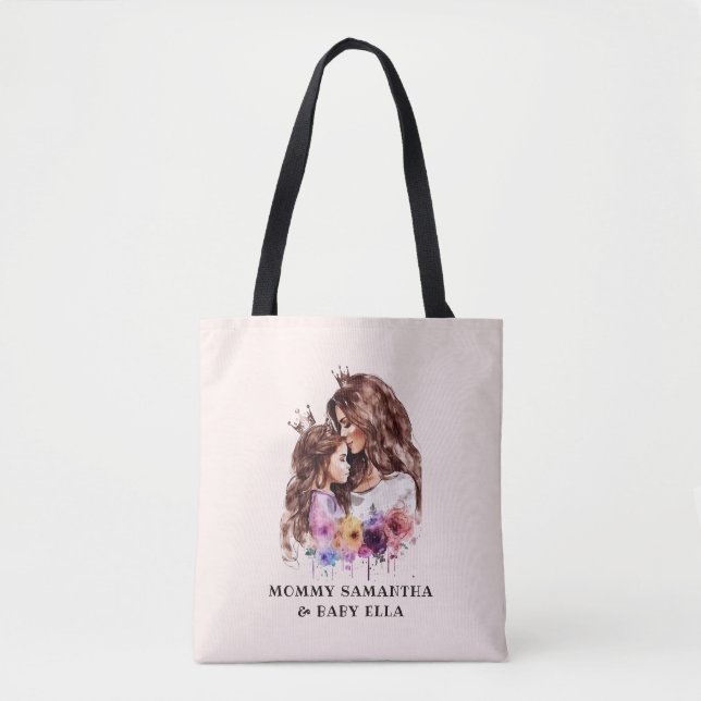 Bolsa Tote Mãe e Filha Adoráveis (8) (Frente)