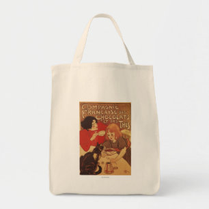 Bolsa Tote Mãe e filha do Co do chocolate e do chá