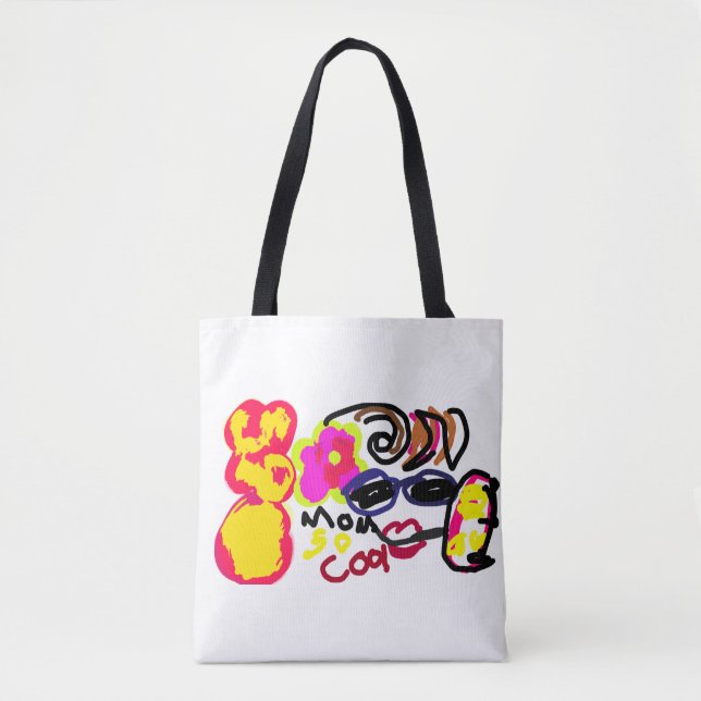Bolsa Tote Mãe é tão legal  (Frente)