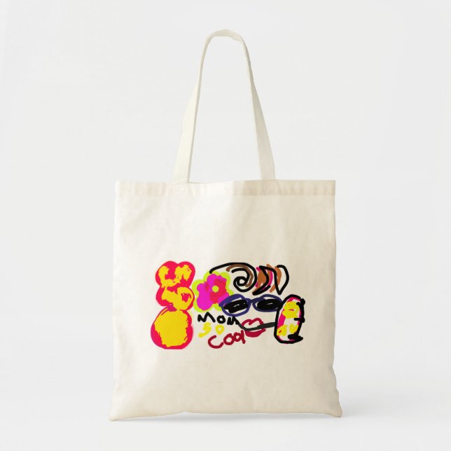 Bolsa Tote Mãe é tão legal  (Frente)