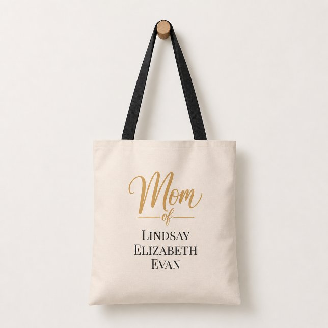 Bolsa Tote Mãe Elegante Personalizada (Criador carregado)