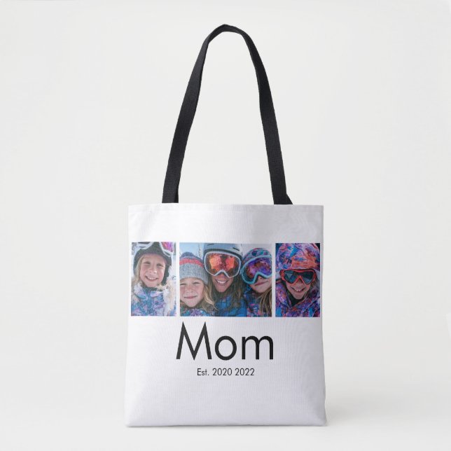 Bolsa Tote Mãe Estabelecida Foto (Frente)