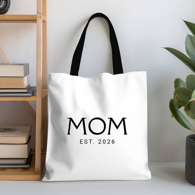 Bolsa Tote Mãe Estabelecida Novo Presente para Mãe (Criador carregado)