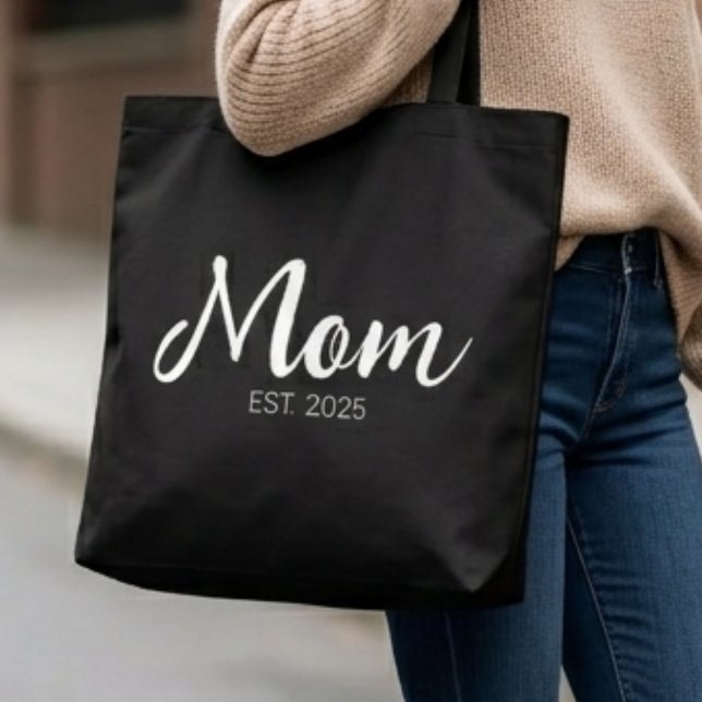 Bolsa Tote Mãe Estabelecida Presente de Nova Mãe (Criador carregado)