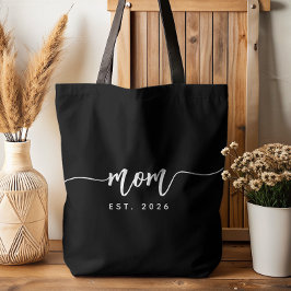 Bolsa Tote Mãe Estabelecida Roteiro Novo Presente de Mãe Pret