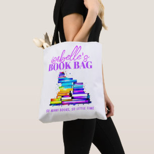 Bolsa Tote Mãe Leitura do Livro de Aniversário Personalizado