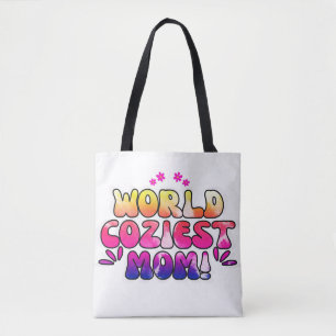 Bolsa Tote Mãe Mais Cozinha do Mundo - Retrô Floral Colorido