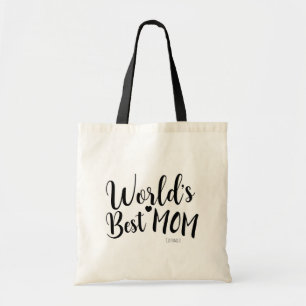 Bolsa Tote MÃE MAIS LINDA DO MUNDO Nome Personalizado