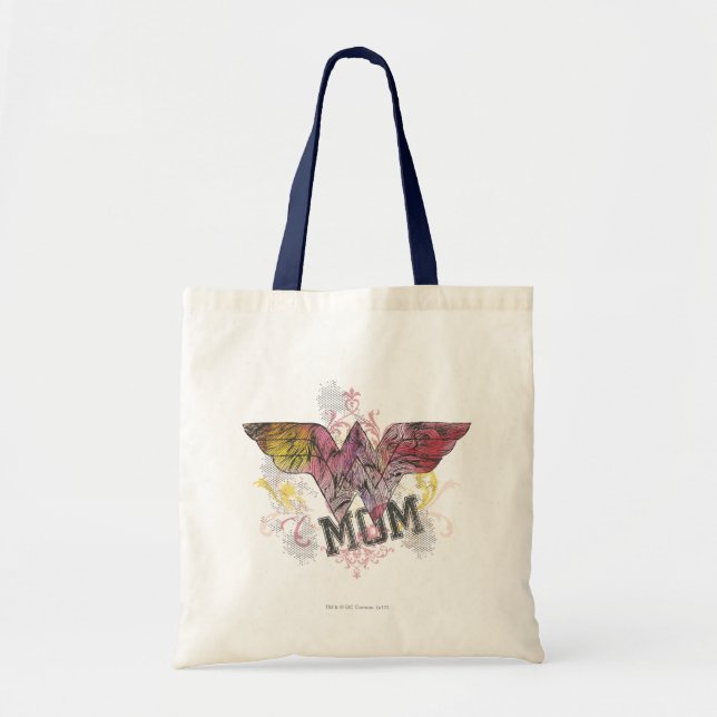 Bolsa Tote Mãe maravilhosa Mídia mista (Frente)