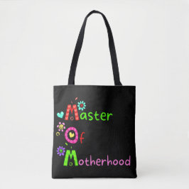 Bolsa Tote MÃE MESTRE DO dia de as mães engraçado DA MÃE