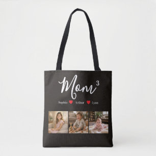 Bolsa Tote Mãe Minimalista Moderna Lembrança Personalizada co
