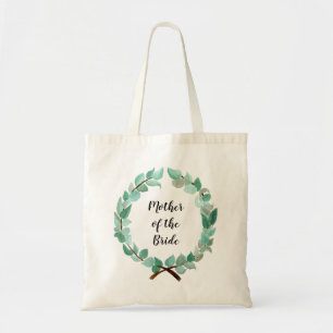 Bolsa Tote Mãe Personalizada de Bride Groom Dusty Eucalypus