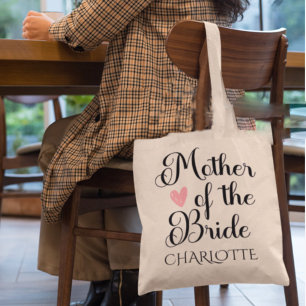 Bolsa Tote Mãe personalizada do casamento nobre