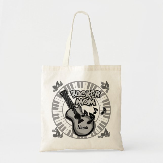 Bolsa Tote Mãe Rocker  (Frente)