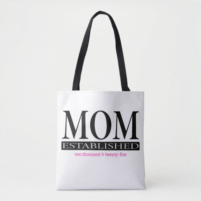 Bolsa Tote Mãe Simples Moderna (Frente)