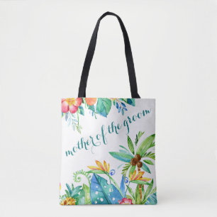 Bolsa Tote Mãe Tropical Floral do Groom