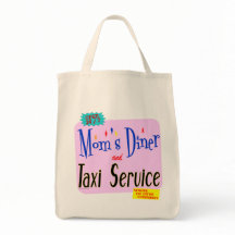 Mães Diner and Taxi Service Say Tote Bag