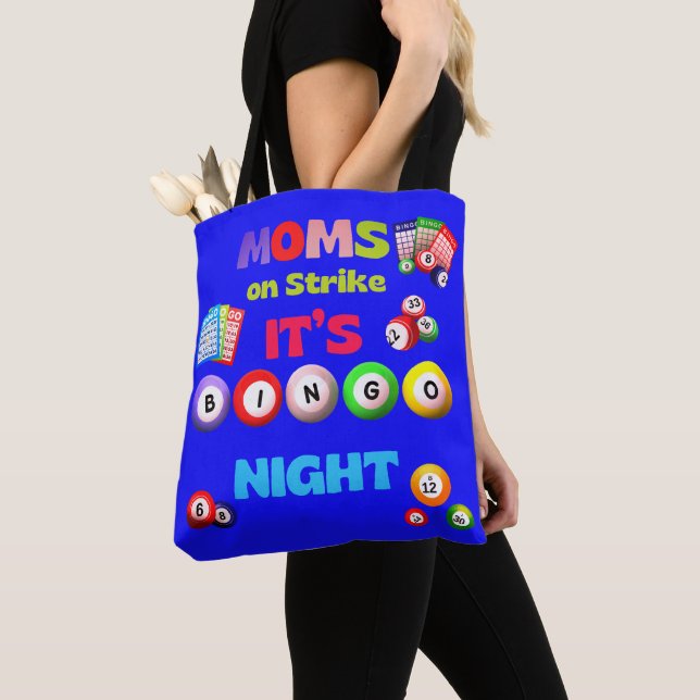 Bolsa Tote Mães Em Greve, Sua Noite De Bingo (Close Up)