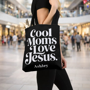 Bolsa Tote Mães Legais Amam Jesus