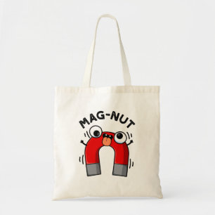 Bolsa Tote Mag-nut Funny Magnet Pun