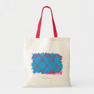 Bolsa Tote Magenta-Aqua 4 do damasco