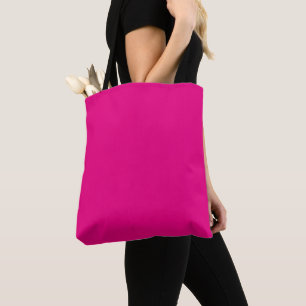 Bolsa Tote Magenta Vermelho Chic