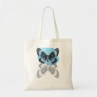 Bolsa Tote Magia da borboleta azul.