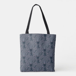 Bolsa Tote Magia de Caldeirão de Halloween Bruxo