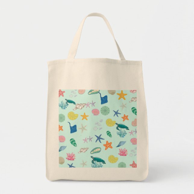 Bolsa Tote Magia Marinha (Frente)