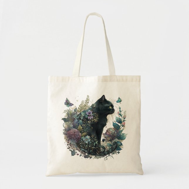 Bolsa Tote Magic Cat (Frente)