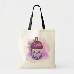 Bolsa Tote Magic Galaxy Boba Tea Sacos de Tote Personalizad