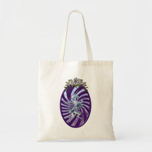 Bolsa Tote Magical Mythical Silver Unicorn