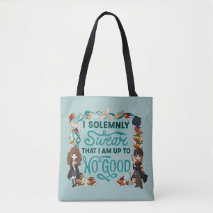 Bolsa Tote Magical Watercolor "I Solene Swear"