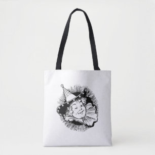 Bolsa Tote Mágico de Oz Vintage, Retrato de Mulher Munchkin
