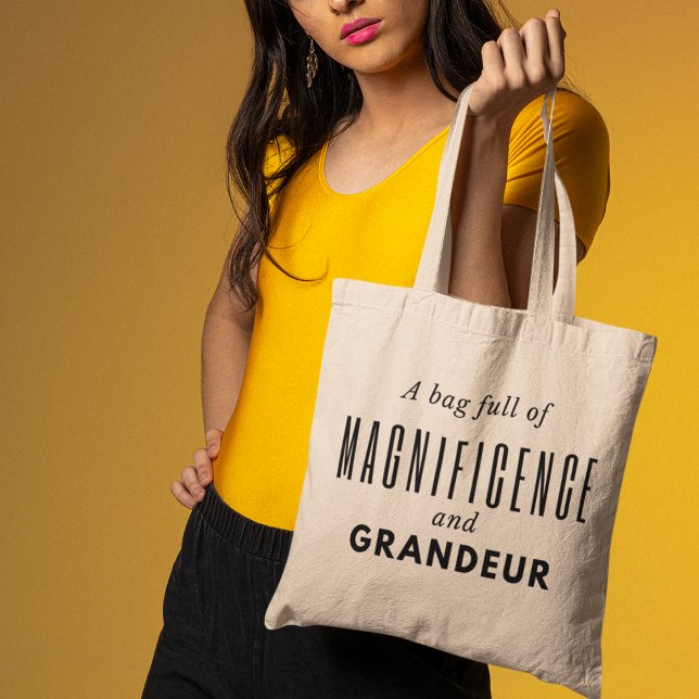 Bolsa Tote Magnificência & Grandiosidade Moderno e Sofisticad ( Shop now and embrace the magnificence within you!)