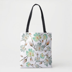 Bolsa Tote Magnolia Padrão Por Toda A Banheira