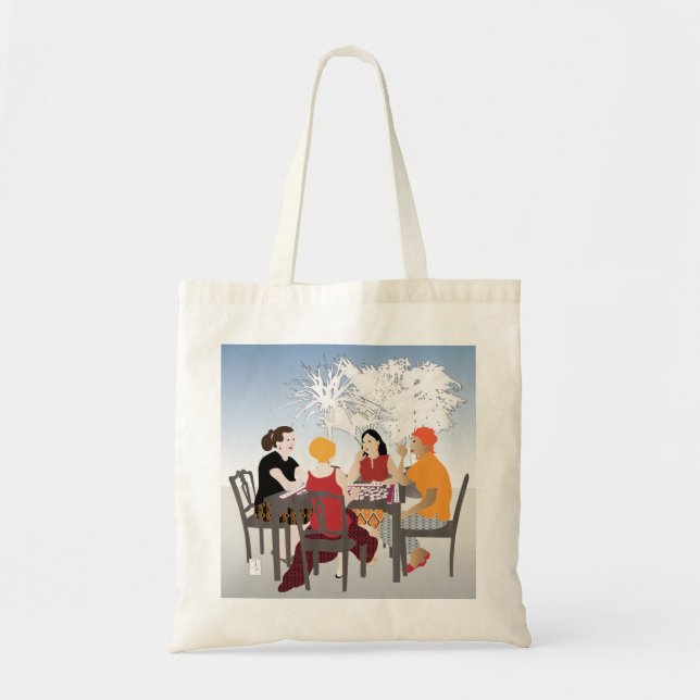 Bolsa Tote Mah Jongg Alfresco Bag (Frente)