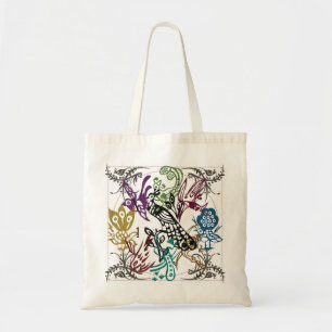 Bolsa Tote Mah Jongg One Bams Birds Bag